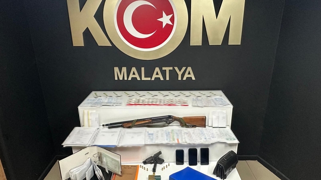 Malatya'da tefeci operasyonu: 3 tutuklama