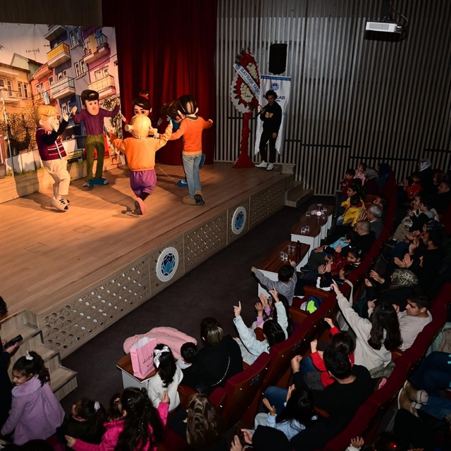 Battalgazili çocuklar Rafadan Tayfa ekibiyle unutulmaz anlar yaşadı