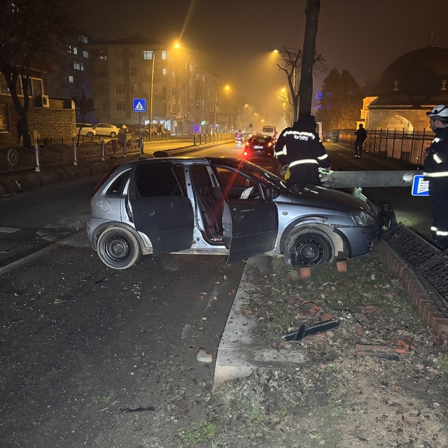 Edirne'de sis kazaya sebep oldu