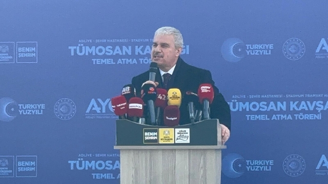 Konya'da Şehir Hastanesi-Stadyum Tramvay Hattı 2. etabının temeli atıldı