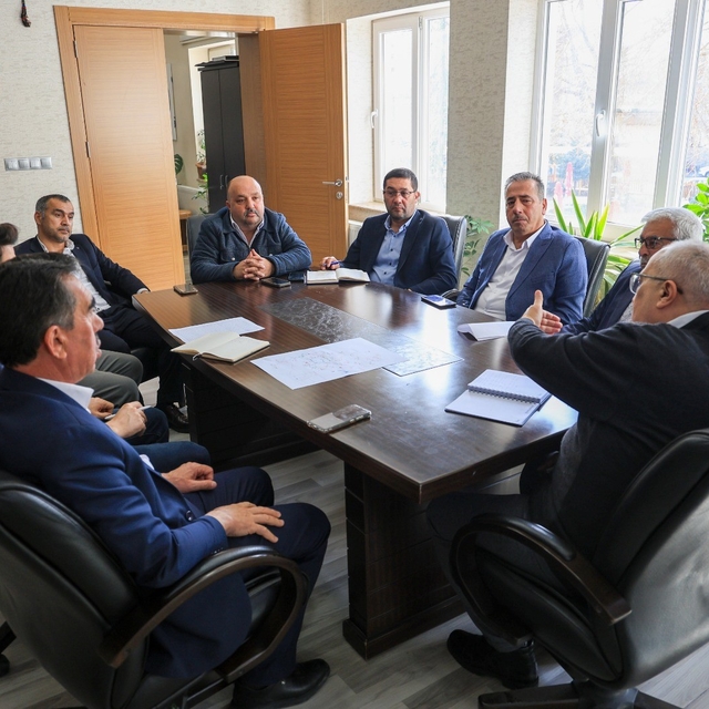 Başkan Arslan muhtarlarla bir araya geldi