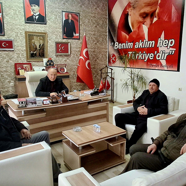 MHP Beypazarı İlçe Başkanı Orhan ziyaretlerini sürdürdü