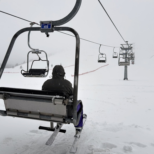 Akdeniz'in kayak merkezi Yedikuyular'a ilgi yoğun