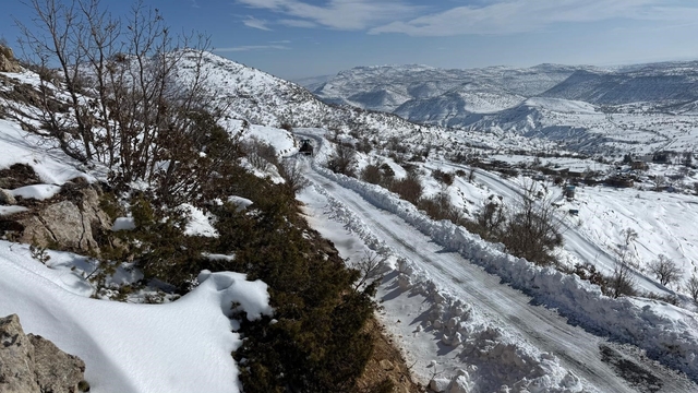 Gercüş'te 58 köy yolu ulaşıma açıldı