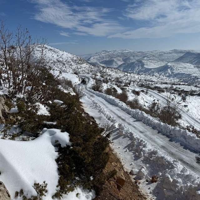 Gercüş'te 58 köy yolu ulaşıma açıldı