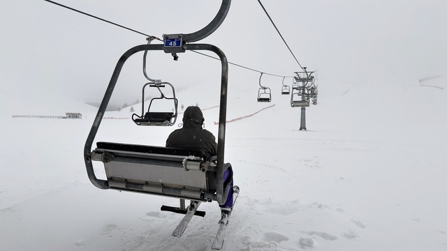 Akdeniz'in kayak merkezi Yedikuyular'a ilgi yoğun