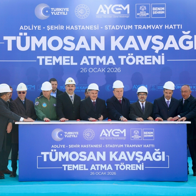 Konya'nın gelişen raylı sistem yolculuğunda önemli bir yatırımın daha temel...