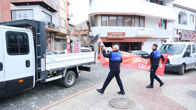 Sivrihisar'da kaldırım işgallerine zabıta geçit vermiyor