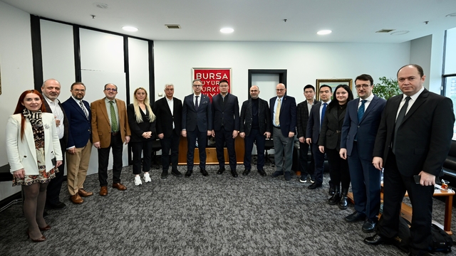 Bursa'da "İhracatın Kahramanları" projesi kapsamında toplantı yapıldı