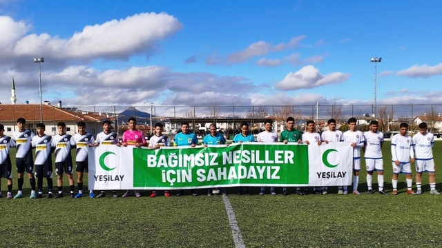Konya'da amatör spor kulüplerinden Yeşilay'a destek