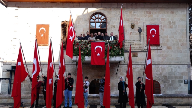 Atatürk'ün Gaziantep'e gelişinin 93. yıl dönümü kutlandı