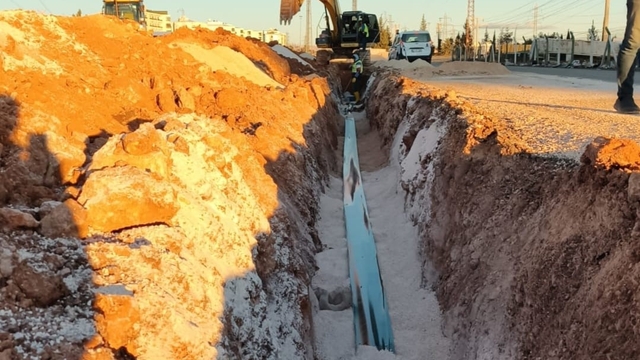 MARSU, bir mahallede daha atık su sorununu çözüme kavuşturdu