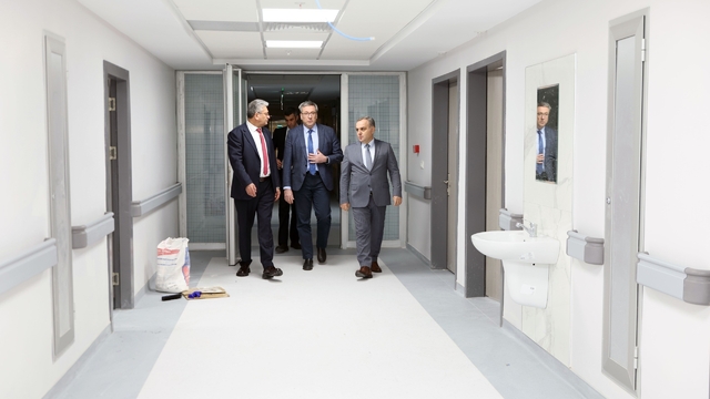 ERÜ Hastaneleri'nde yenileme çalışmaları devam ediyor