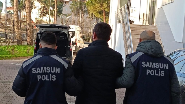 Samsun'da 23 yıl 7 ay hapis cezası bulunan firari hükümlü yakalandı
