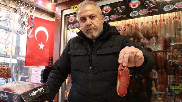 Kayseri'de pastırma satışlarında kış turizmi etkisi