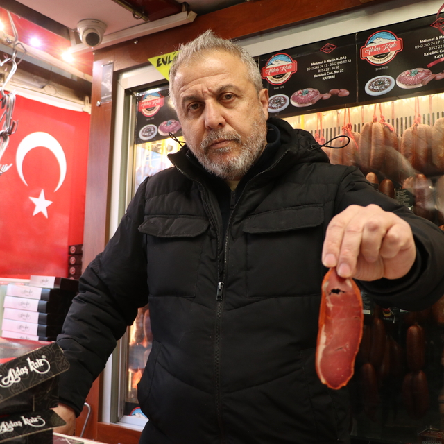 Kayseri'de pastırma satışlarında kış turizmi etkisi