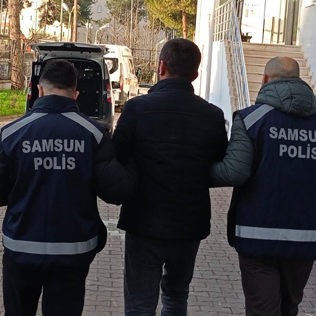 Samsun'da 23 yıl hapis cezasıyla aranan firari hükümlü yakalandı