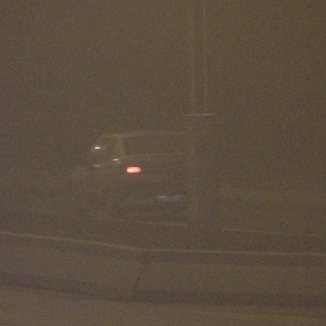 Çankırı'da etkili olan sis görüş mesafesini 50 metreye düşürdü