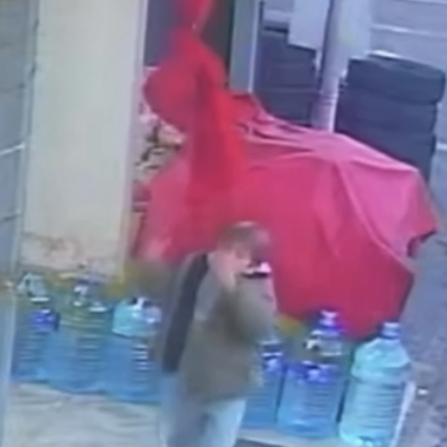 Çocuğun, Türk bayrağı sevgisi