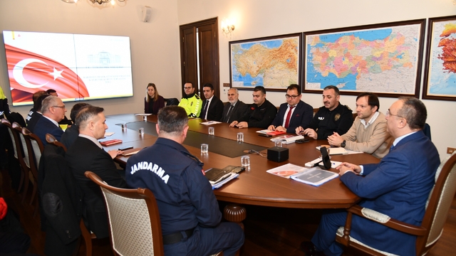 Tekirdağ'da trafik güvenliği eylem planı toplantısı yapıldı