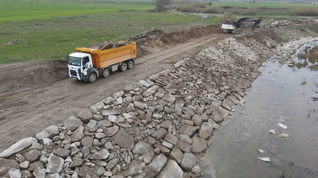Çine Sulaması inşaatında çalışmalar sürüyor