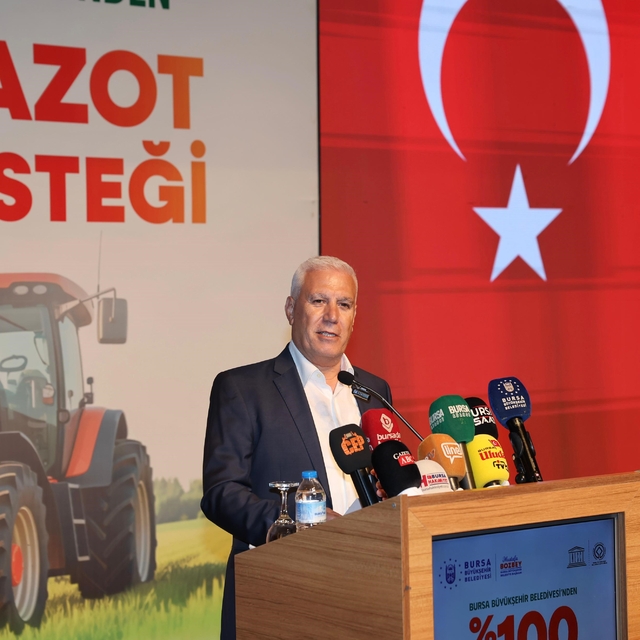 Bursa Büyükşehir mazot desteğini 5 bin liraya yükseltti