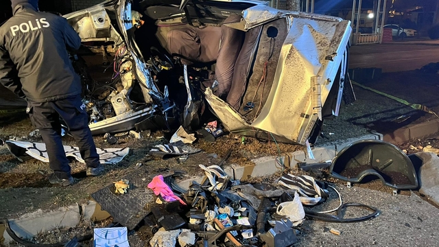 Kastamonu'da devrilen otomobilin sürücüsü öldü