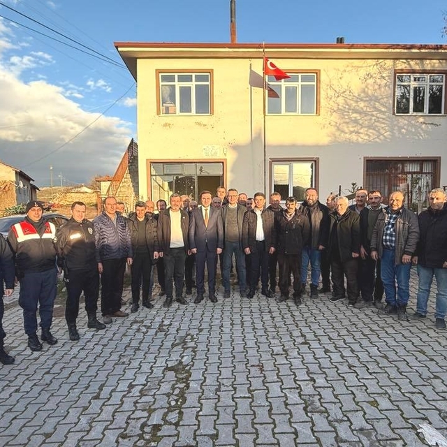 Çavdarhisar Kaymakamı Murat Ak muhtarlarla bir araya geldi