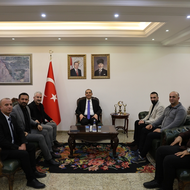 IÇGC'den Vali Taşolar'a hayırlı olsun ziyareti