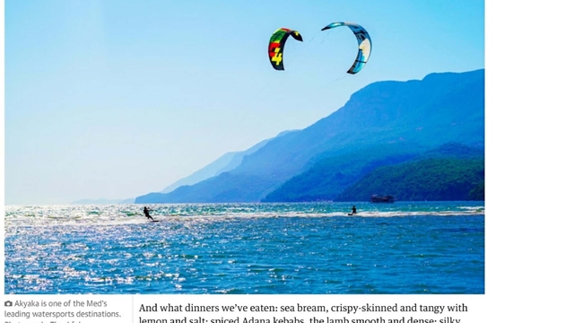 Akyaka, The Guardian'da: Kitlesel turizme direnen ender sahil kasabası