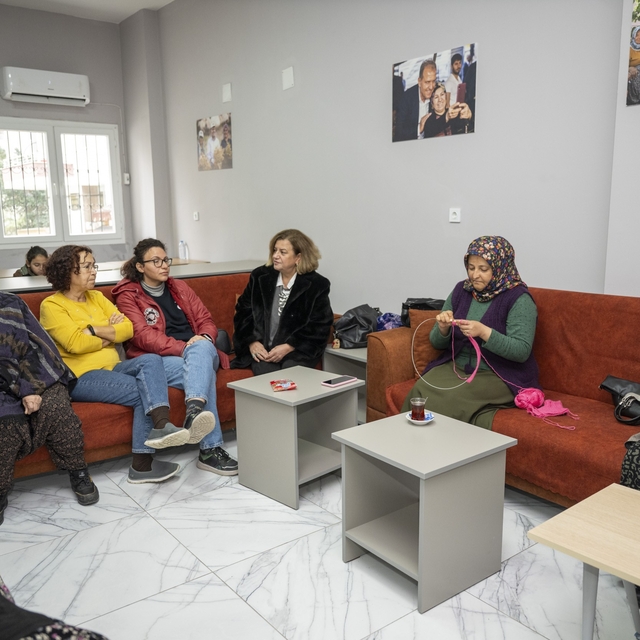 Mersin'de Hanımevleri kadınlara güvenli ve sıcak alan sunuyor