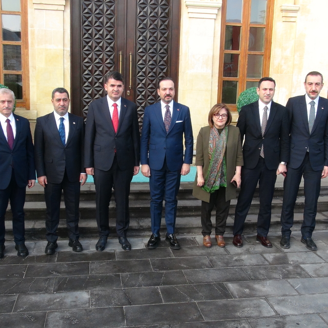 AK Parti'li Zorlu, Kilis Valiliği'ni ziyaret etti