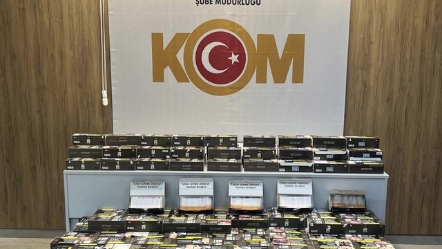 Tütün operasyonunda 29 bin makaron ele geçirildi