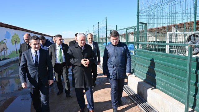 Aksaray Valisi Murat Duru ve Belediye Başkanı Evren Dinçer, projeleri inceledi