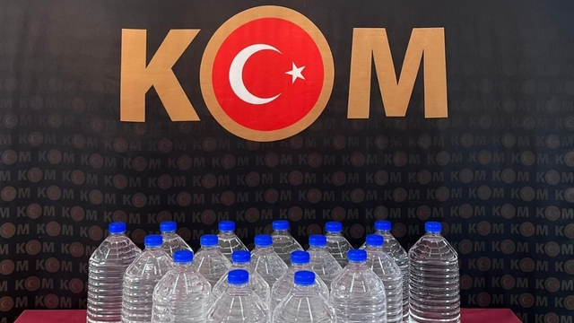 Yozgat'ta 100 litre etil alkol ele geçirildi