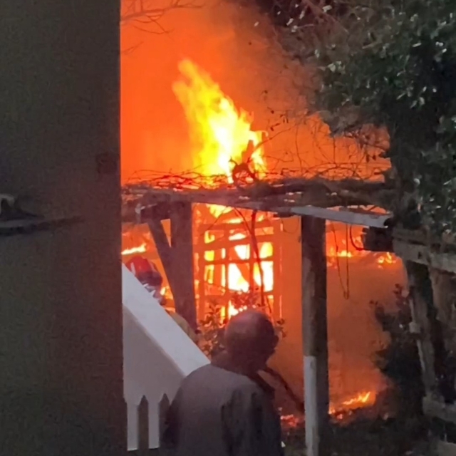 Bartın'da odunluk yangını paniğe neden oldu