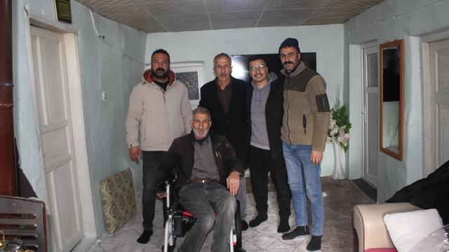 Malazgirt'te engelli bireylerin yüreğini ısıtan destek