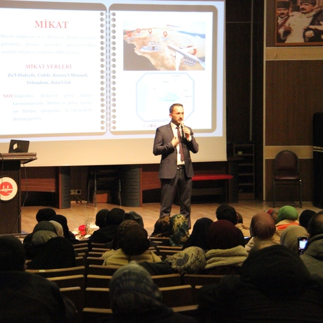 Umrecilere bilgilendirme semineri