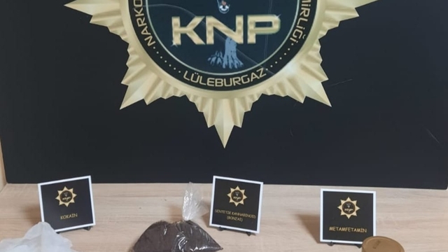 Kırklareli'nde evinde uyuşturucu bulunan zanlı tutuklandı