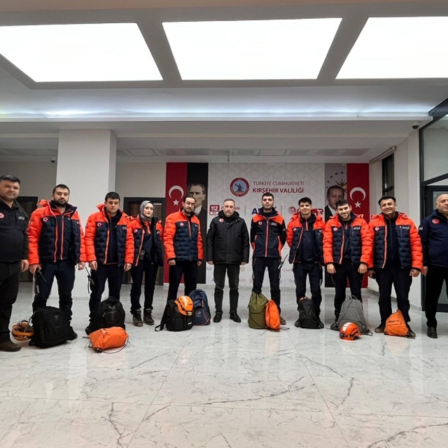 Kırşehir'de "Habersiz İletişim Ağı ve İntikal Tatbikatı" yapıldı