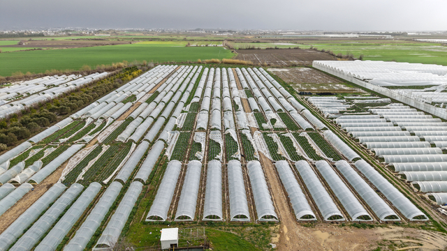 Antalya'da peş peşe hortumlar; seralar yıkıldı, çatılar uçtu (4)