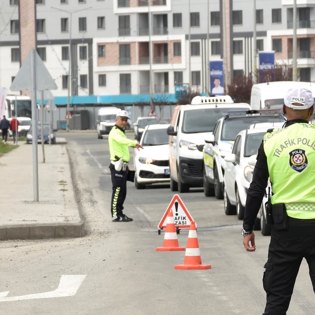 Ordu'da bir haftada 14 binden fazla araç ve sürücüsü denetlendi