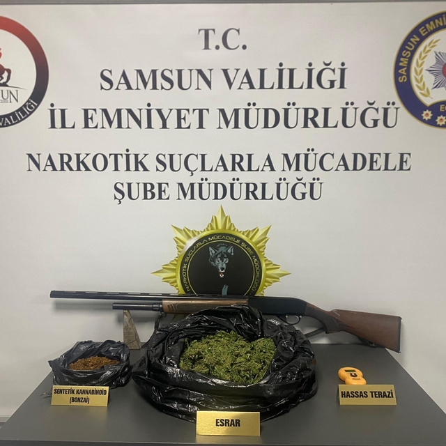 Çarşamba'da uyuşturucu operasyonu