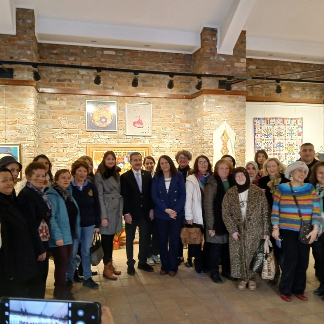 Eskişehirli 'Kırkyama' eğitmenleri 'Kırkyama' adlı sergi açtılar