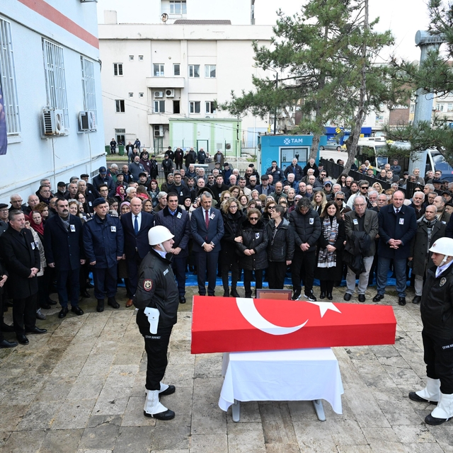 Eski DSP Edirne Milletvekili Erdal Kesebir, son yolculuğuna uğurlandı