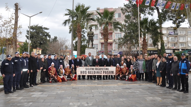 Atatürk'ün Silifke'ye gelişinin 101. yıl dönümü törenle kutlandı