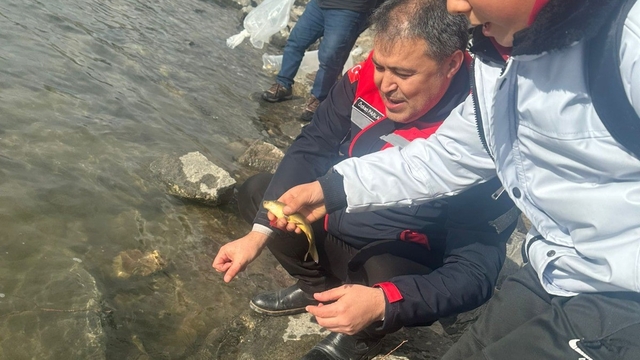 Göl ve göletlerde balıklandırma çalışması