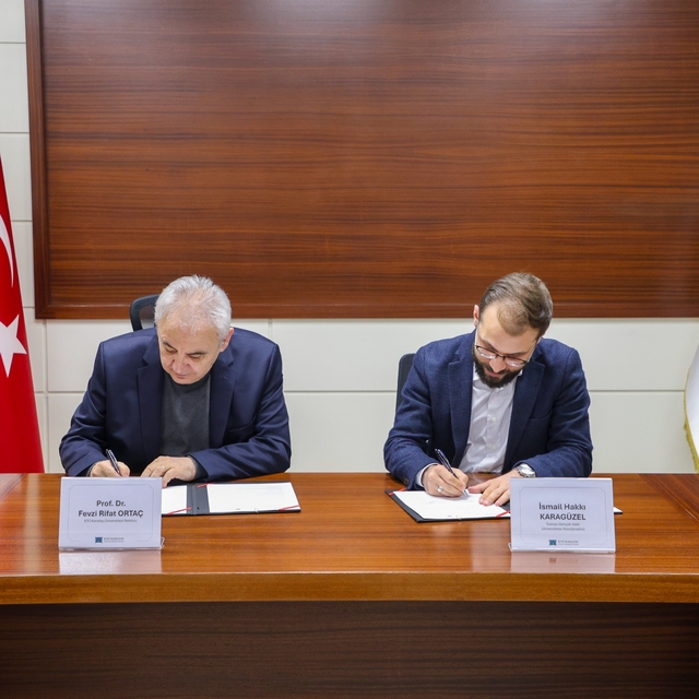 KTO Karatay Üniversitesi ile TÜGVA arasında İhtisas Akademisi İş Birliği Pr...
