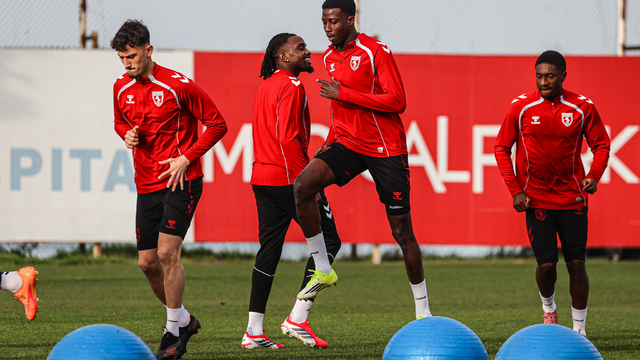 Samsunspor, Kasımpaşa maçının hazırlıklarını sürdürdü.