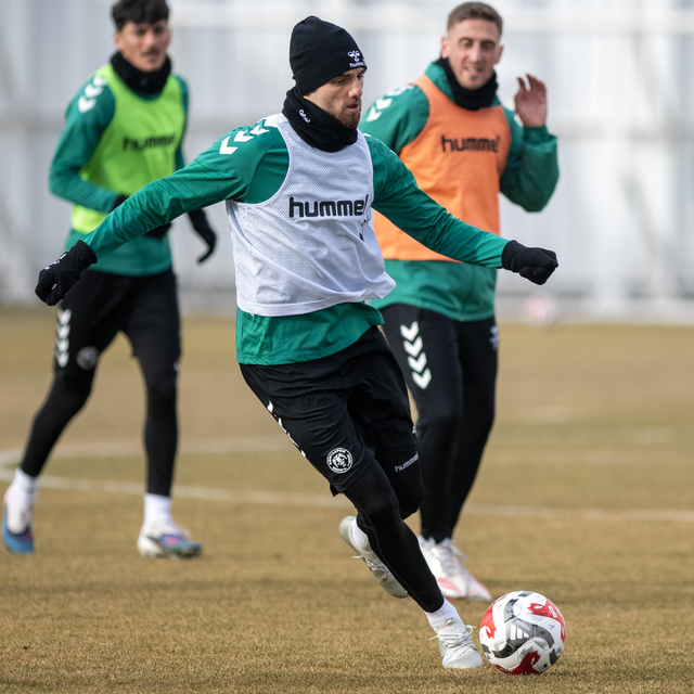 Konyaspor, Beşiktaş maçının hazırlıklarına başladı